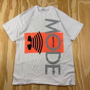 Vintage 1988 Depeche Mode Music for the Masses Tour T-Shirt – White – Men’s XL